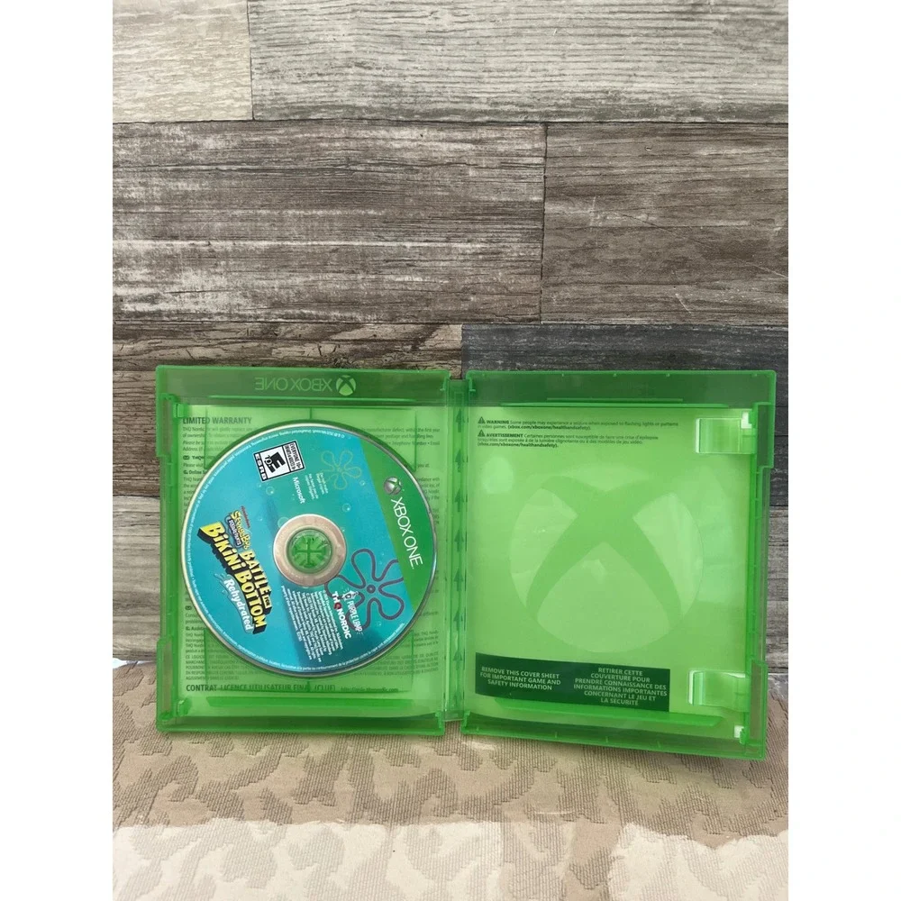SpongeBob SquarePants Battle for Bikini Bottom Rehydrated Xbox One Video Game